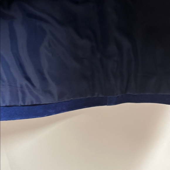Anthropologie Suede Leather Mini Skirt Blue Size 2 - Picture 5 of 6